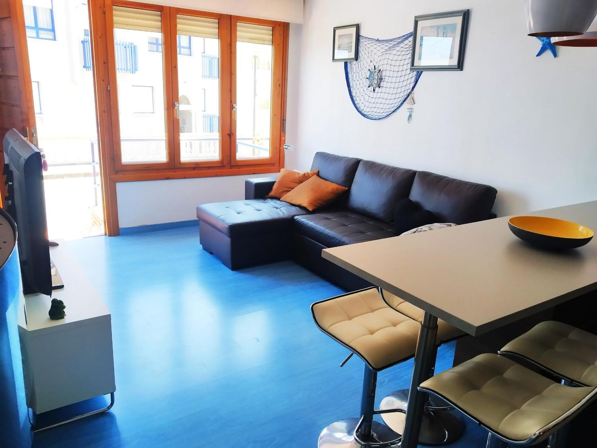 Apartamento El Rincon Del Cucu, Con Terraza Luanco Exterior foto