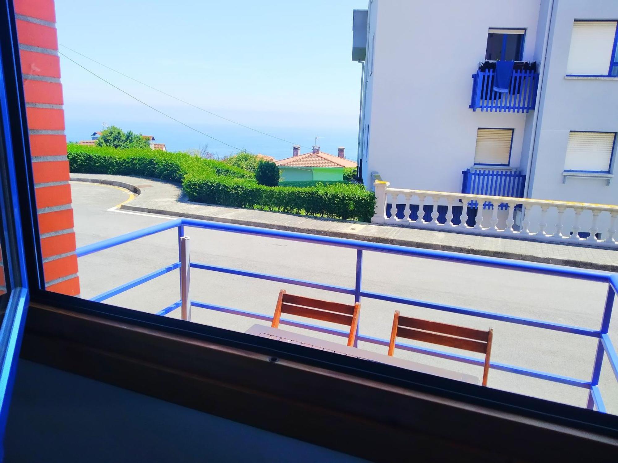 Apartamento El Rincon Del Cucu, Con Terraza Luanco Exterior foto